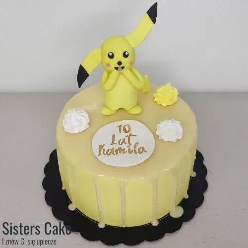 Tort z Pikachu